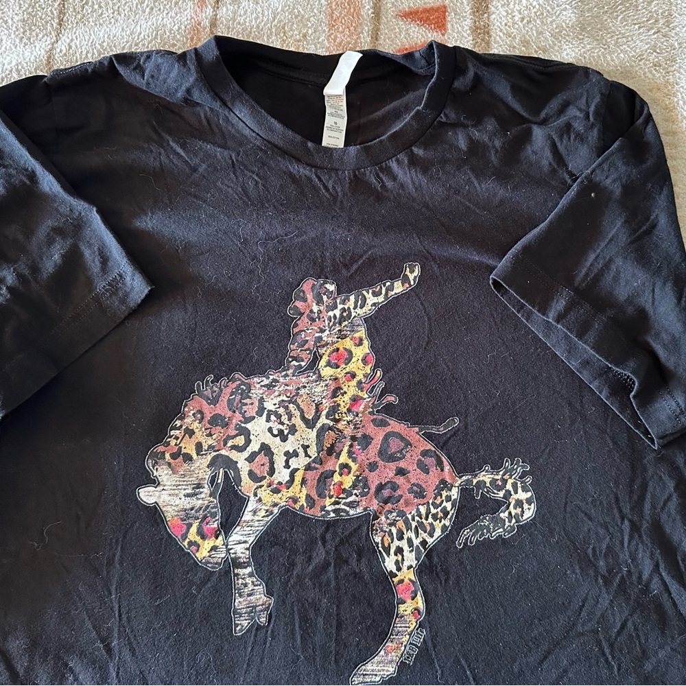 Women’s Black Graphic T-Shirt